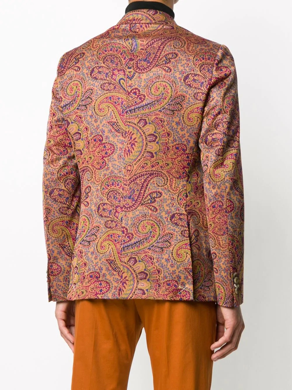 paisley blazer - 4