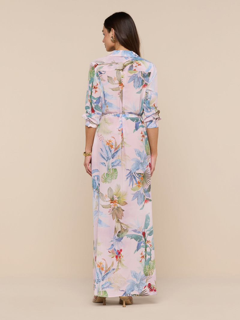 Cameron Silk Shirt Dress 4