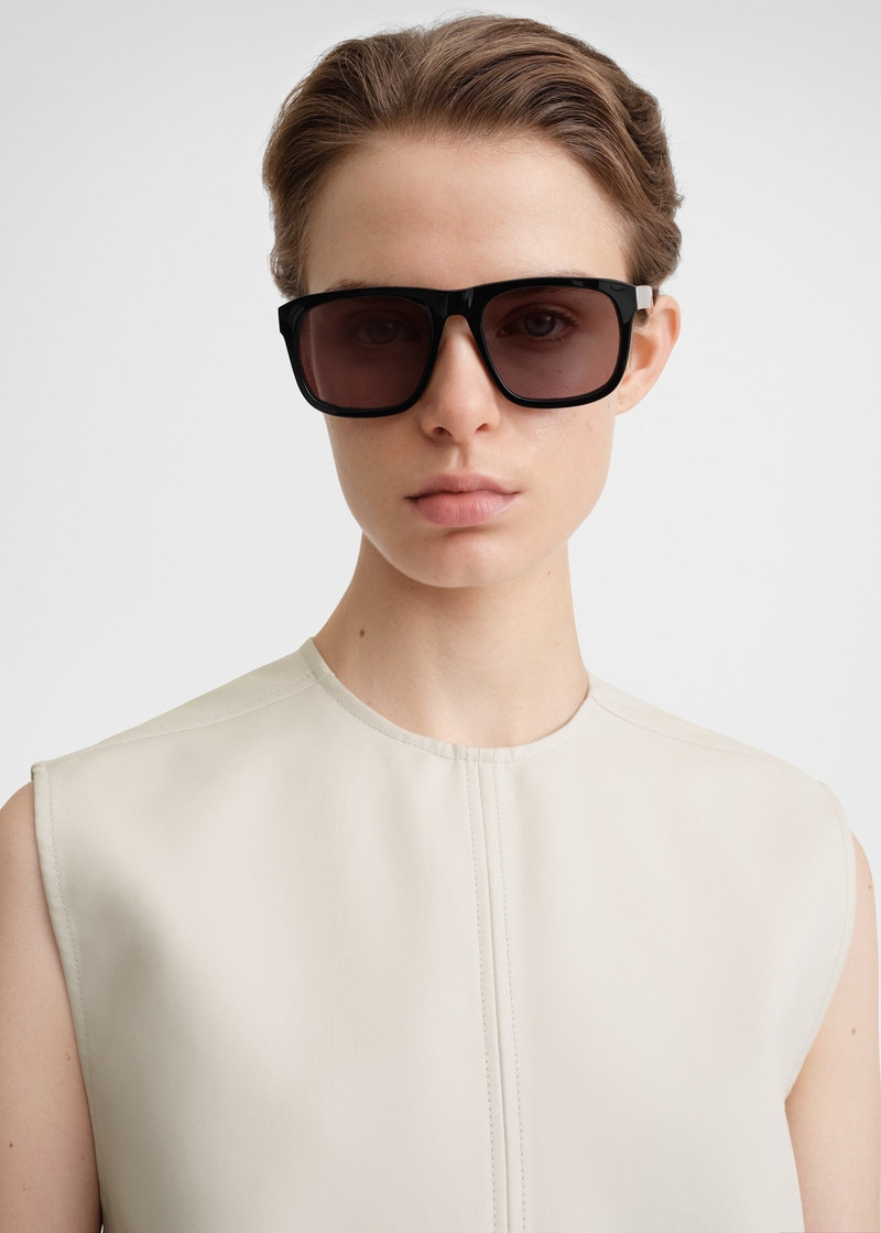 Totême The Navigators sunglasses black outlook