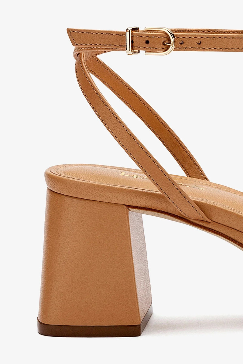 Gio Sandal In Tan Leather 3