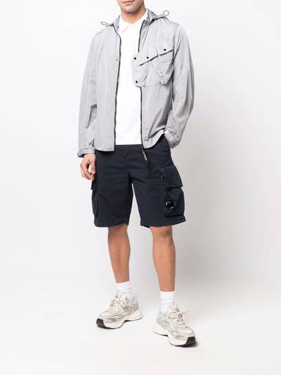 C.P. Company multi-pocket cotton cargo shorts outlook