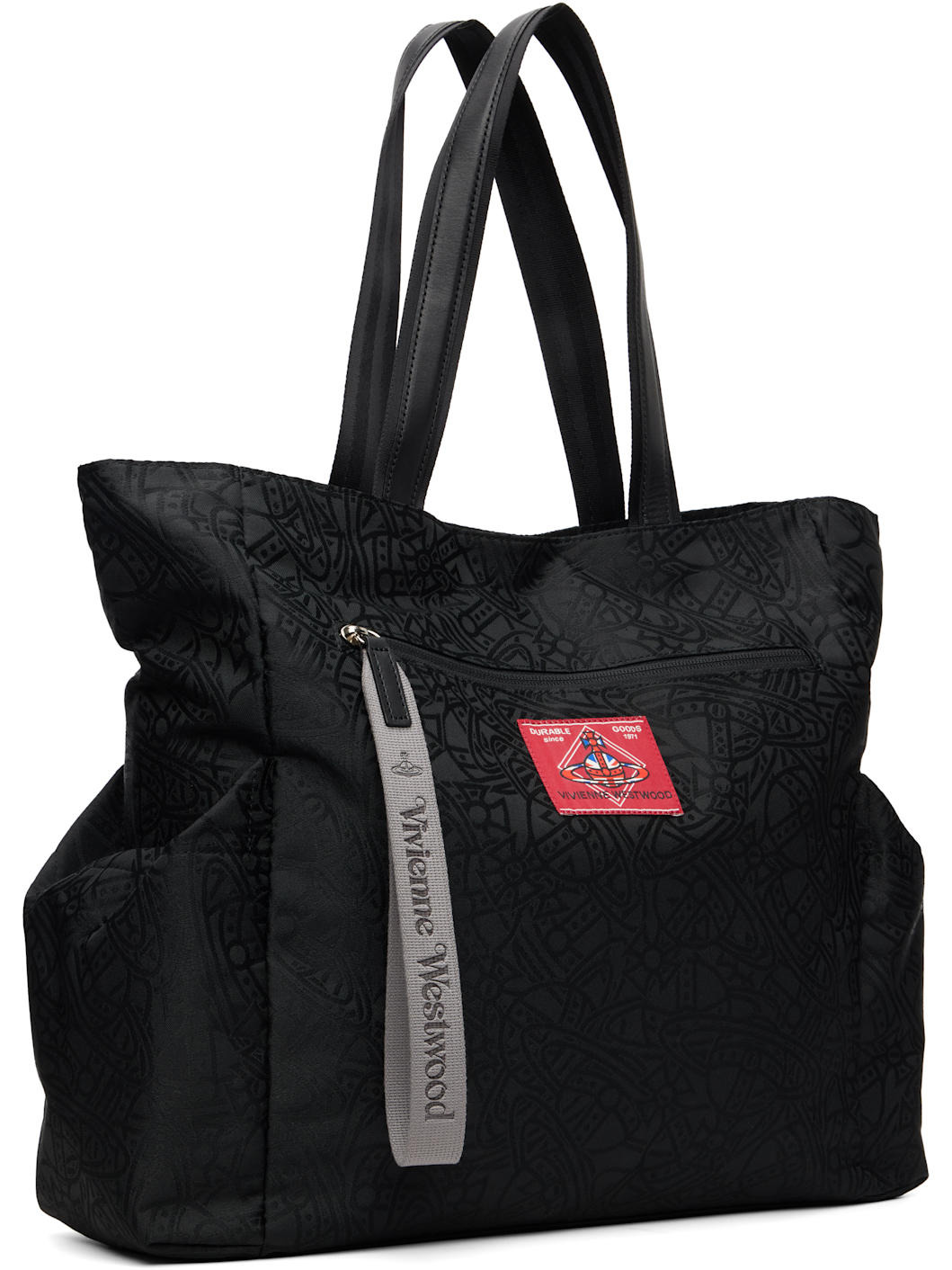 Black Henry Medium Tote - 2