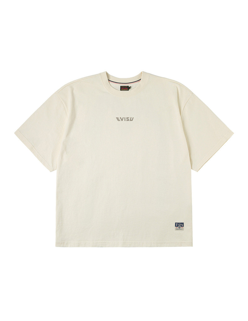 EVISU Handbrush Daicock Print Loose Fit T-Shirt outlook
