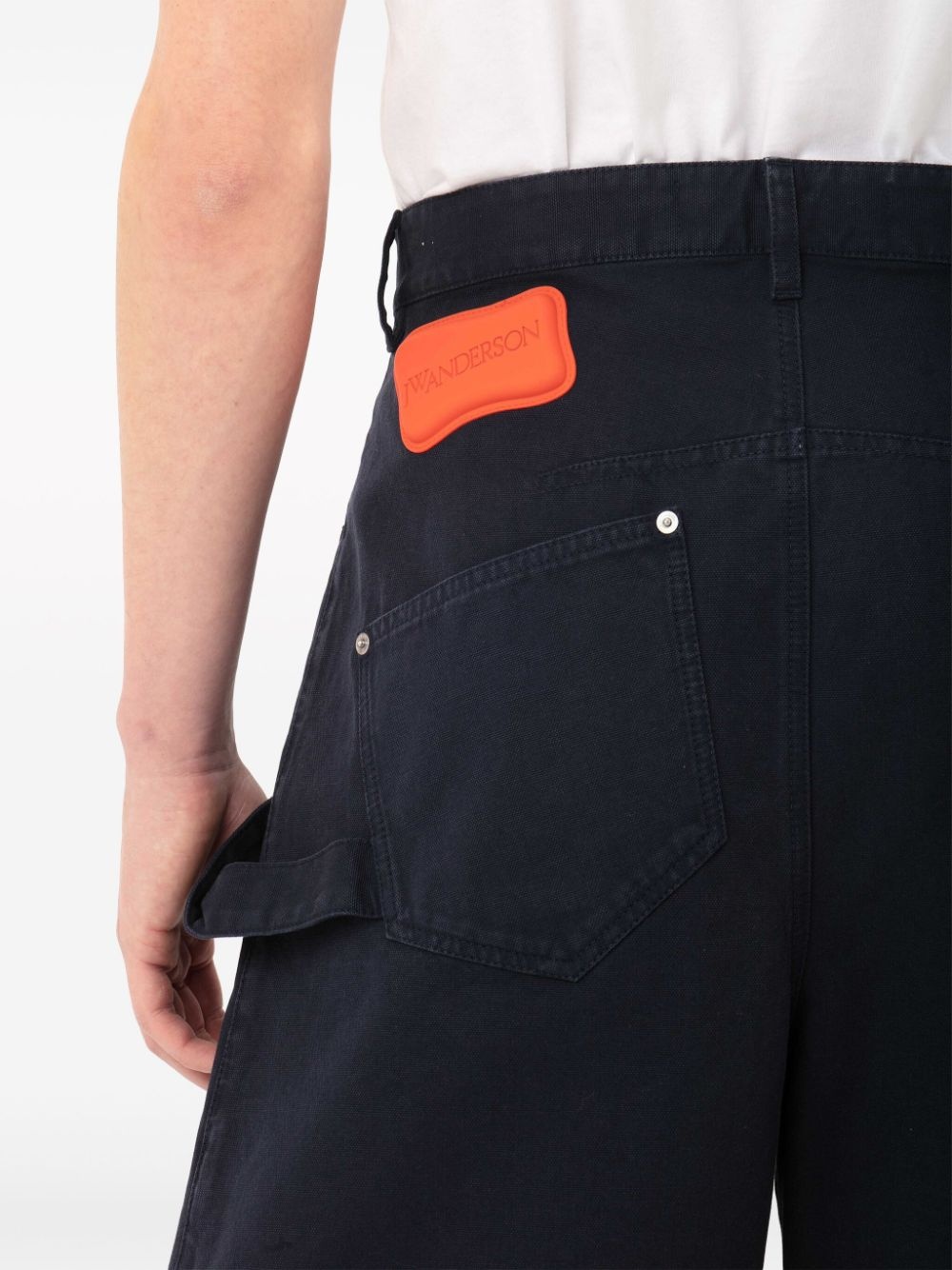 Twisted cotton bermuda shorts - 5