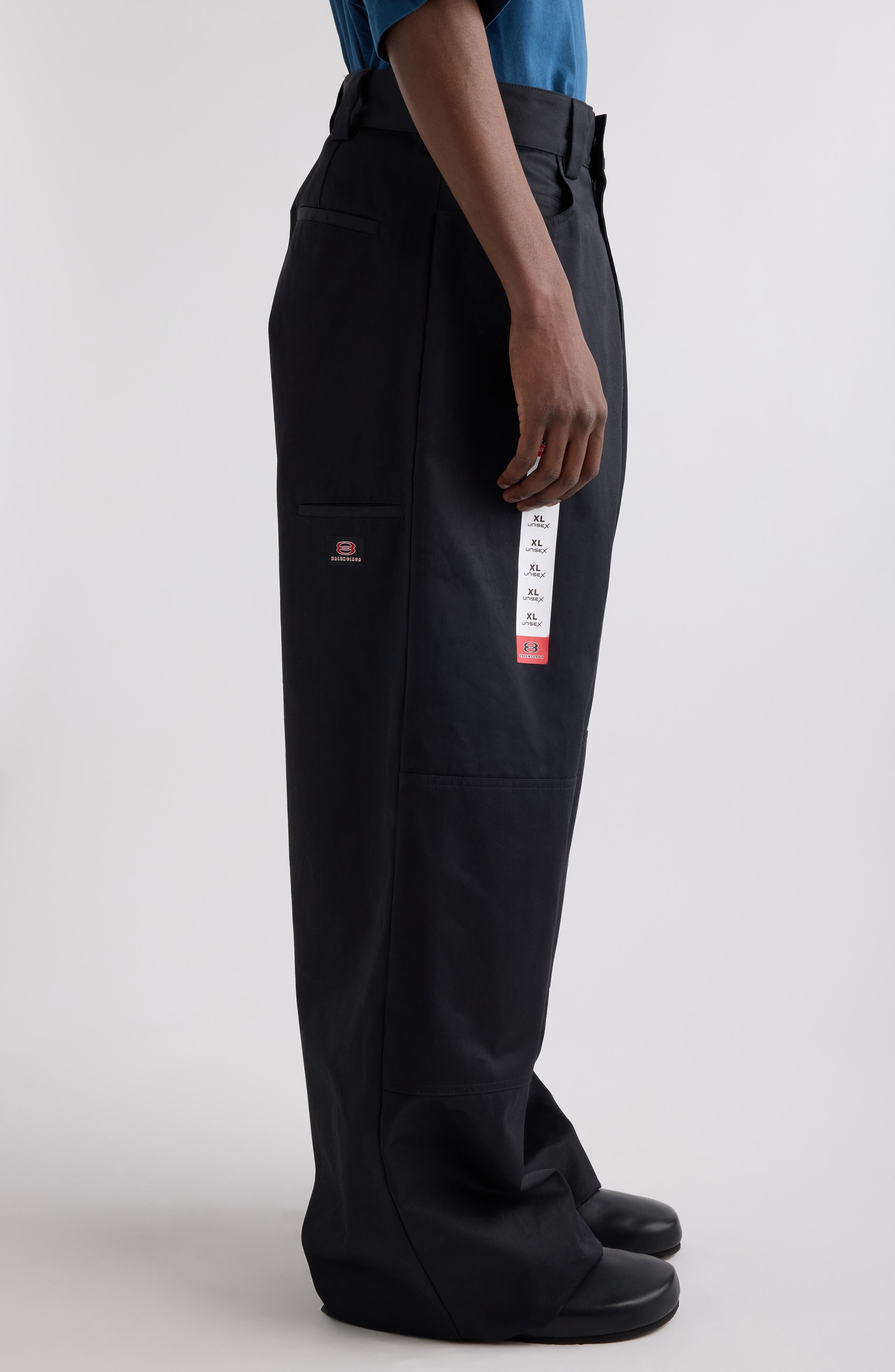 Balenciaga Utility Pants in 1000 Black at Nordstrom - 3