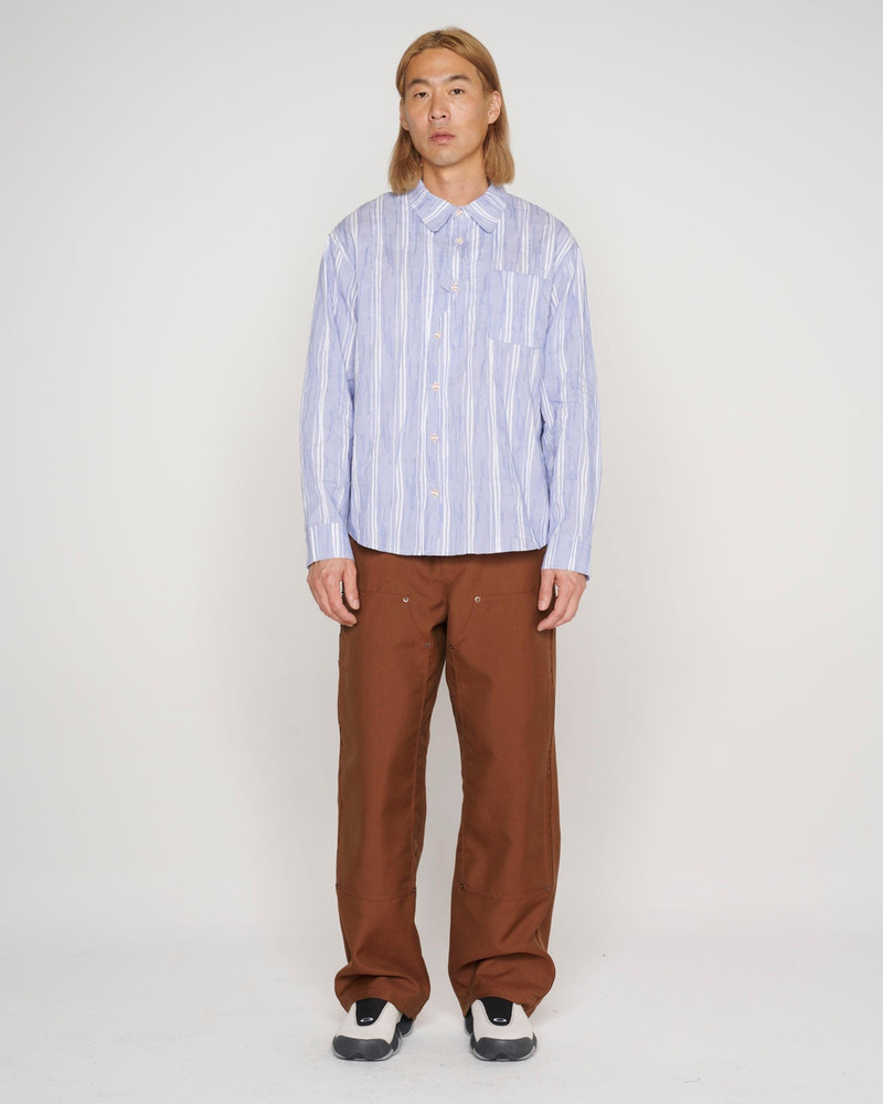 Serge Wool Double Knee Utility Pant - Brown 7