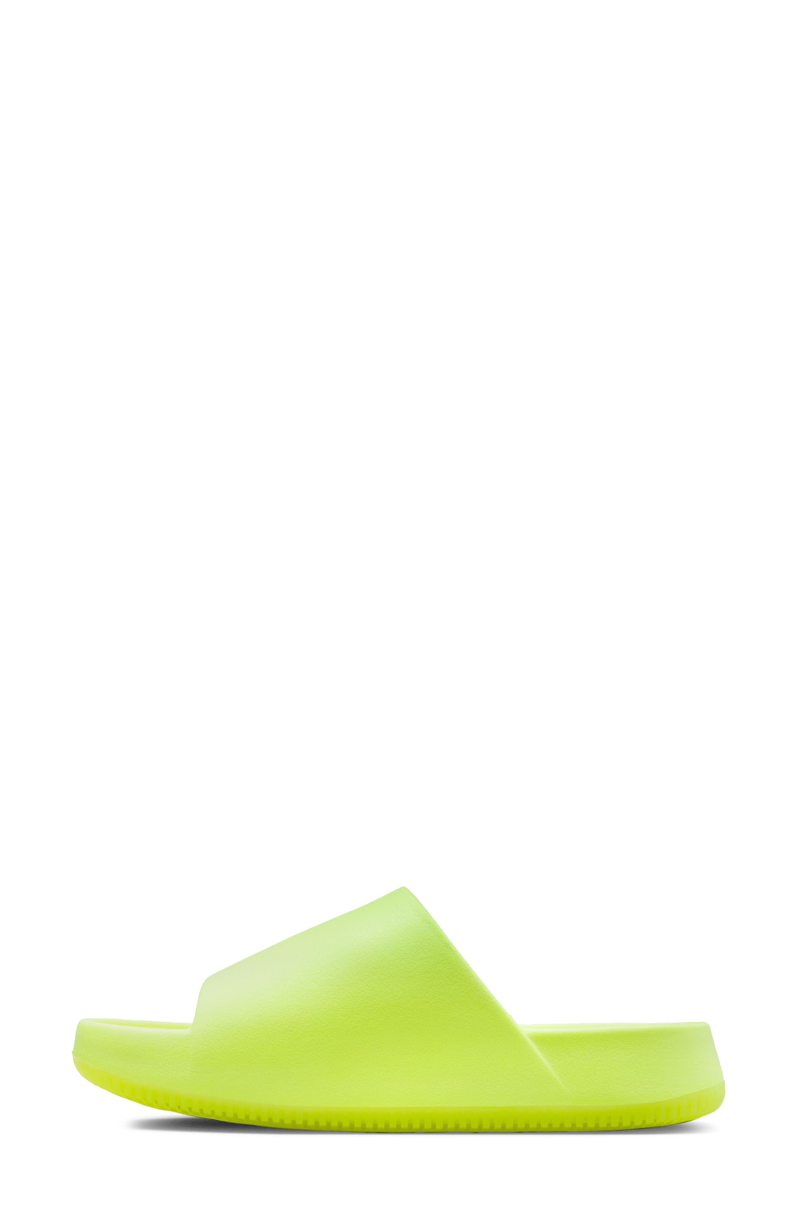 Nike Calm Slide Sandal in Volt/Volt at Nordstrom - 4