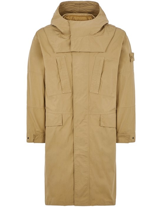 709F1 STONE ISLAND GHOST PIECE_O-VENTILE® DARK BEIGE - 1