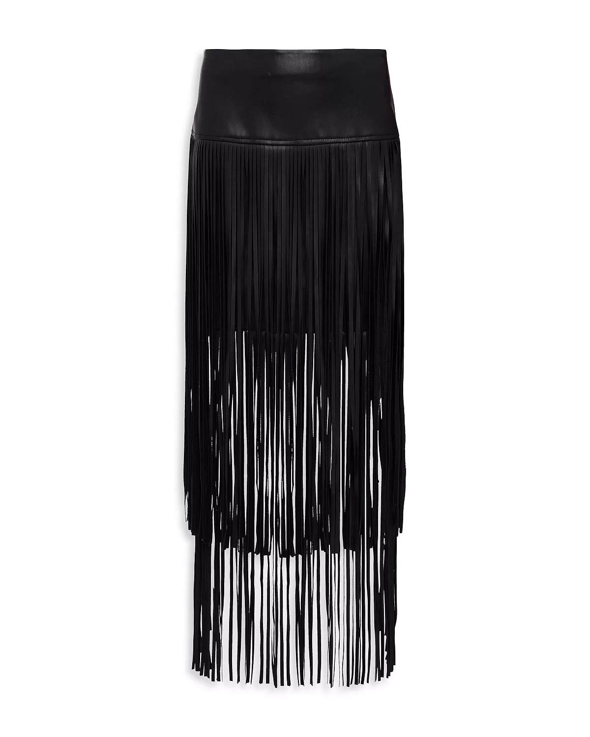 Karolina Tiered Fringe Midi Skirt - 5