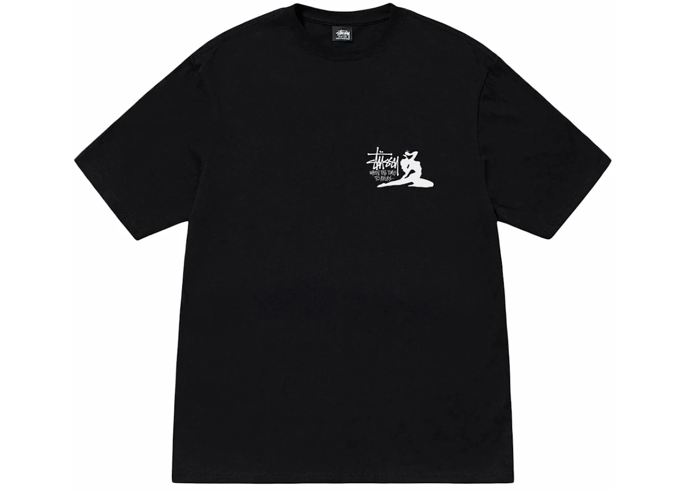 Stussy Relax Tee Black - 1