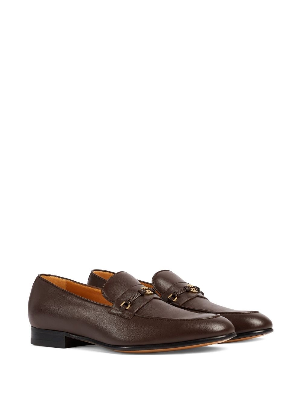 Interlocking G leather loafers - 2