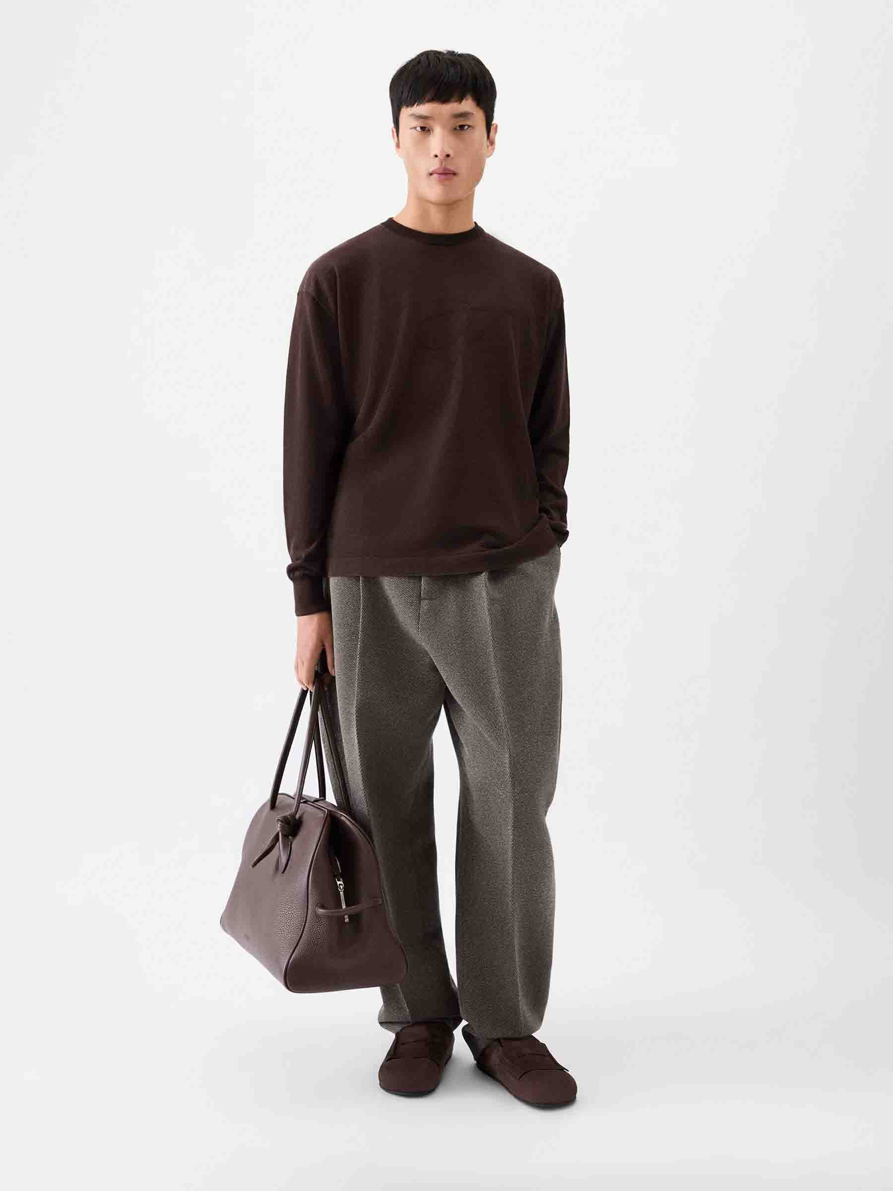 KNIT LINEN SWEATER - 2