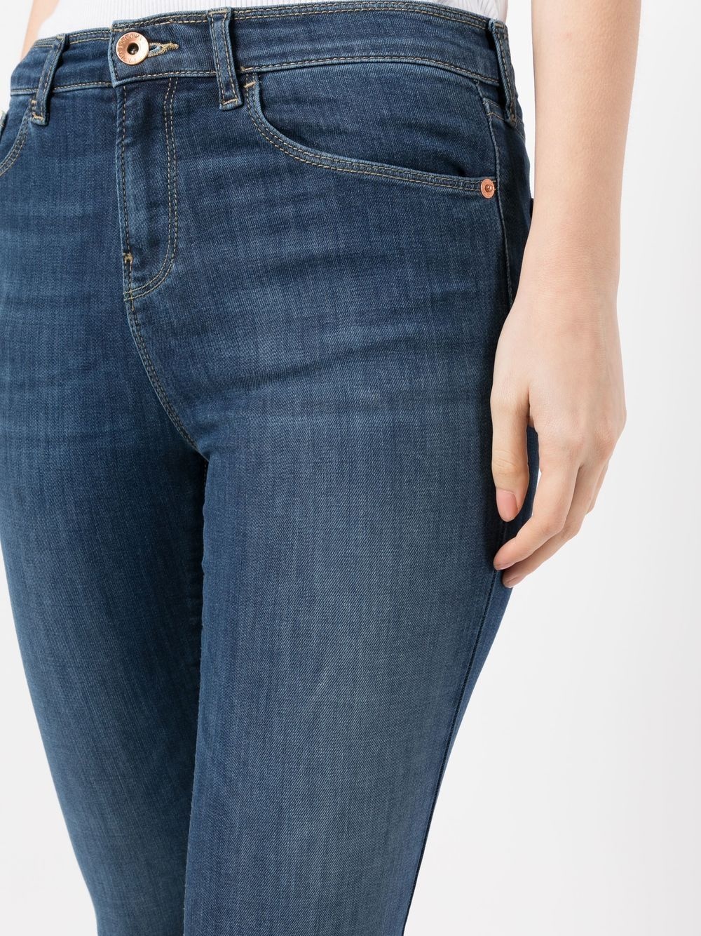 skinny-cut leg jeans - 5