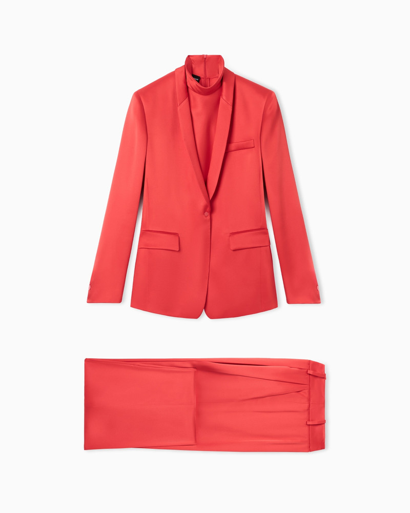 THREE-PIECE SINGLE-BREASTED OLYMPIC CEREMONY SUIT 1