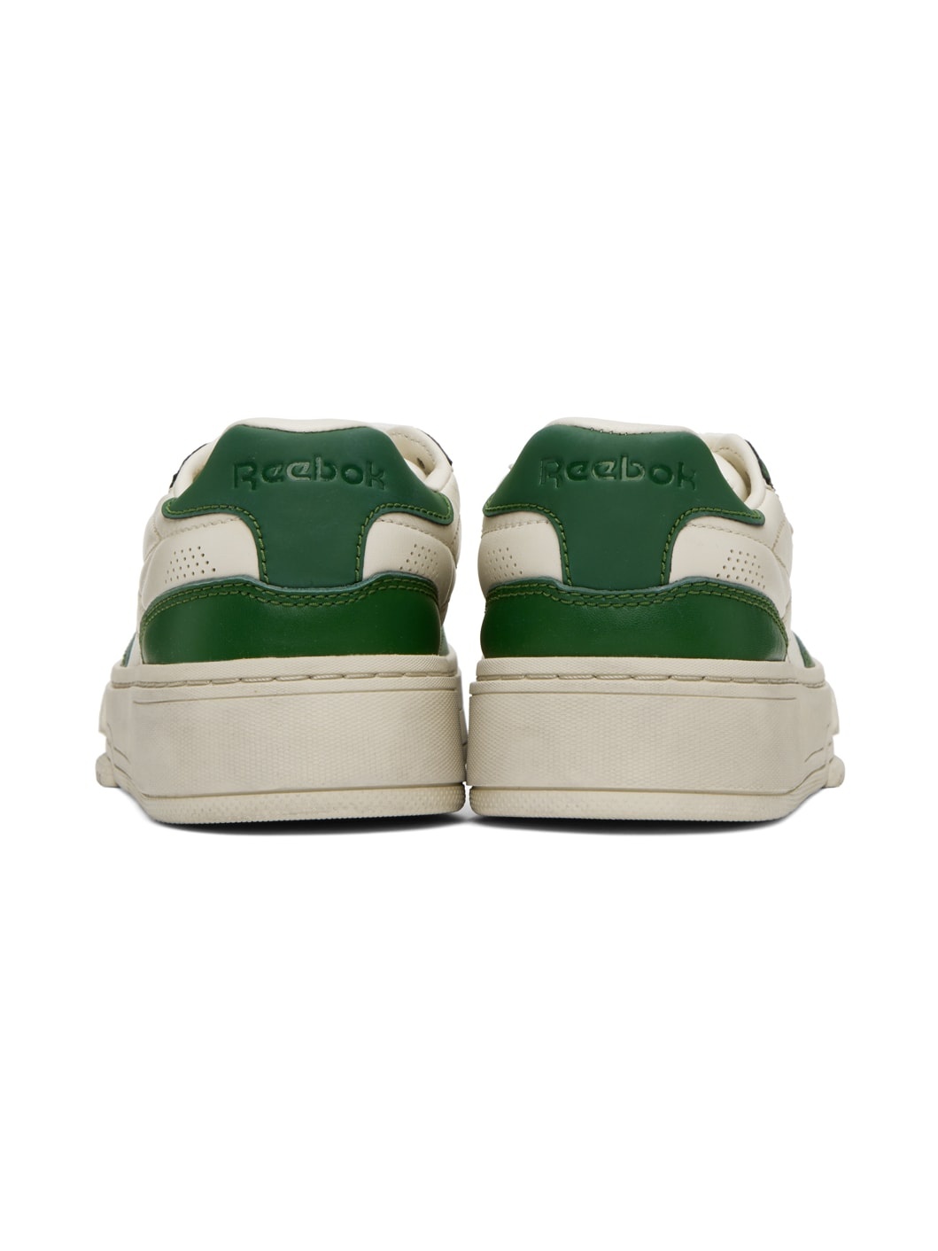 Off-White & Green Club C LTD Sneakers - 2