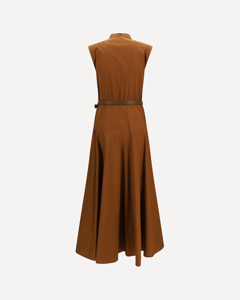 Max Mara Studio Cotton poplin fit-and-flare Dress outlook