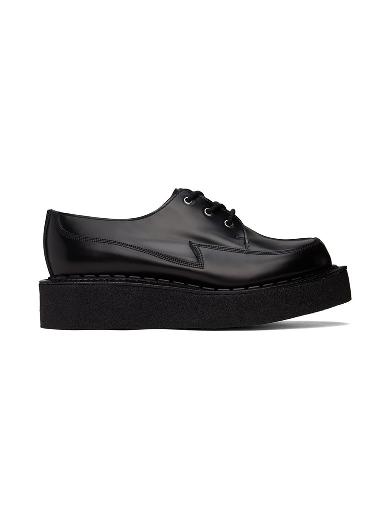 Black George Cox Edition Zigzag Gibson Derbys 1