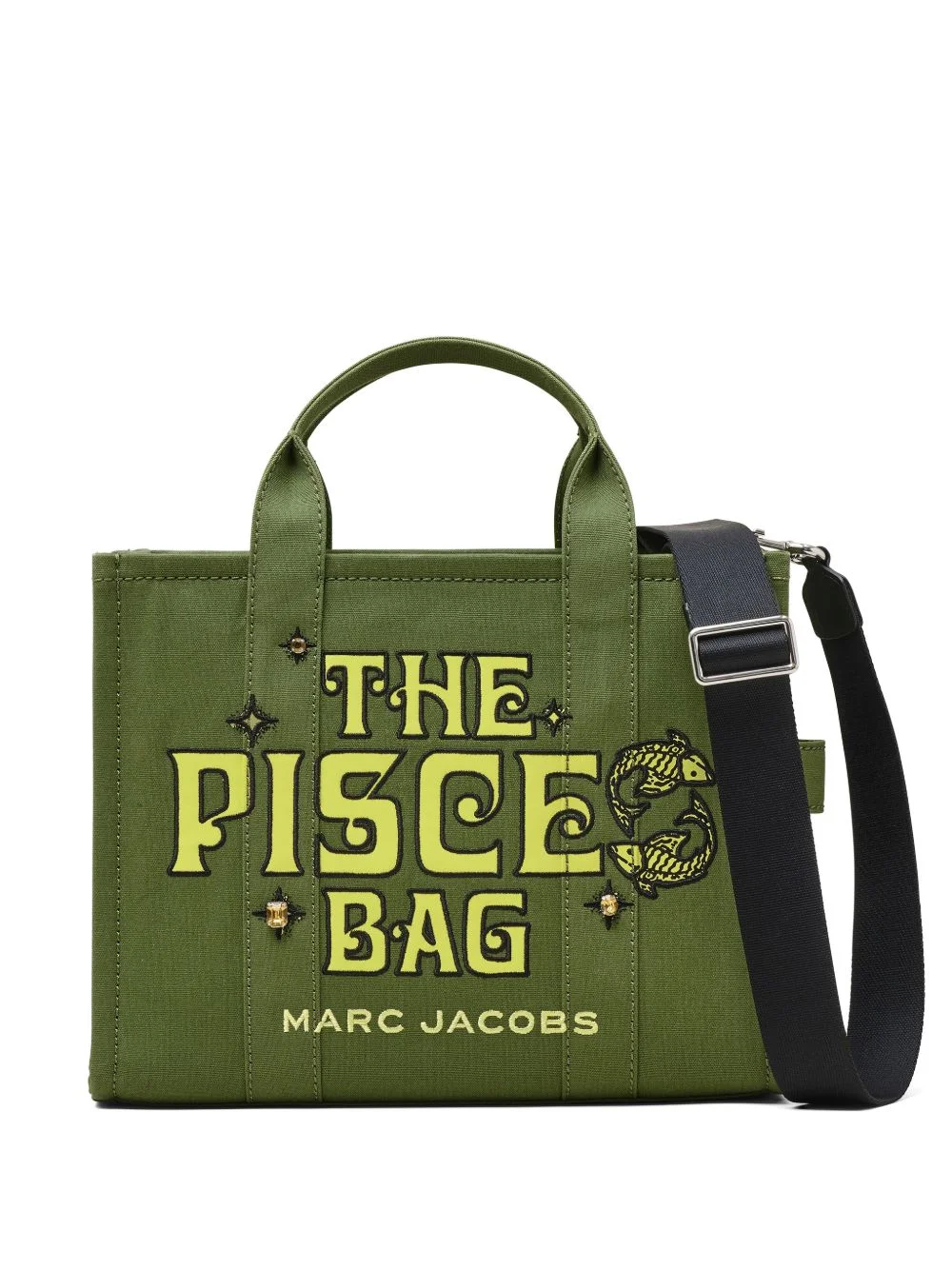 x Elijah Funk The Zodiac embroidered tote bag - 1