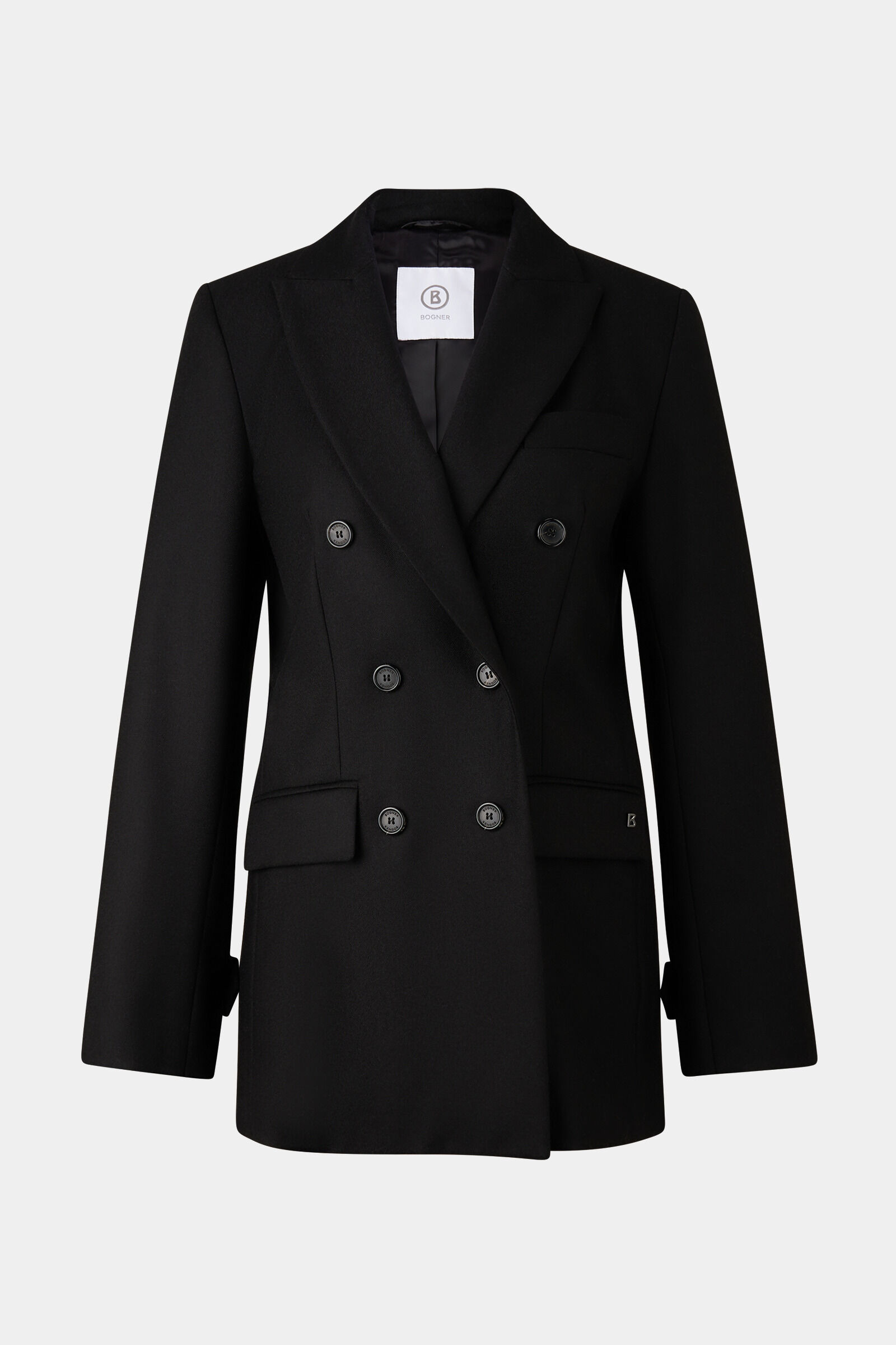 Virgin wool blazer Hillary in Black - 1