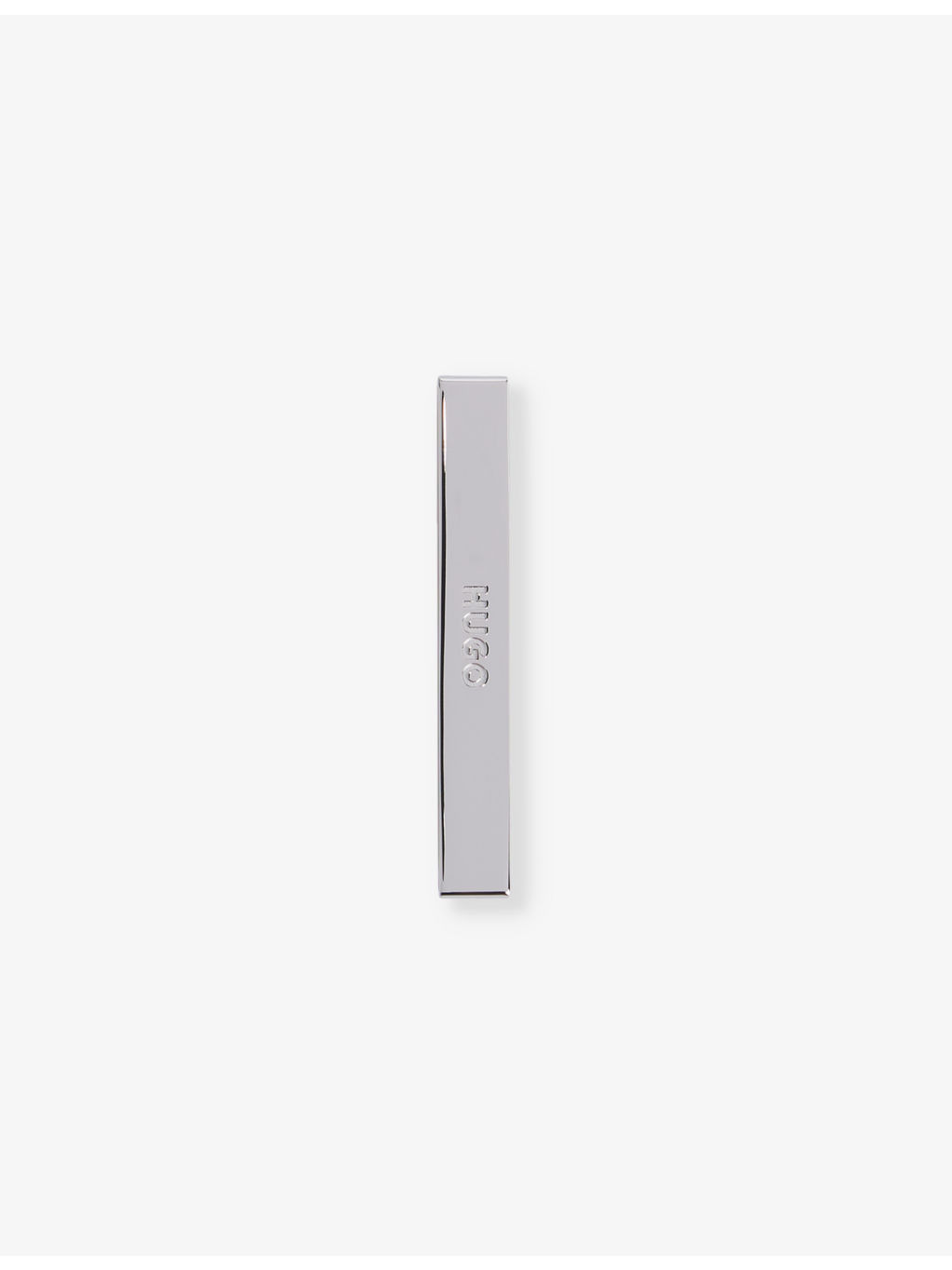 Debossed-Branded Brass Tie Clip - 6