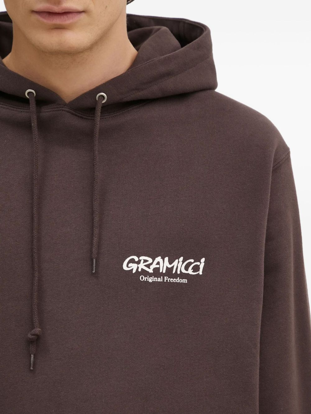 logo-print hoodie - 5