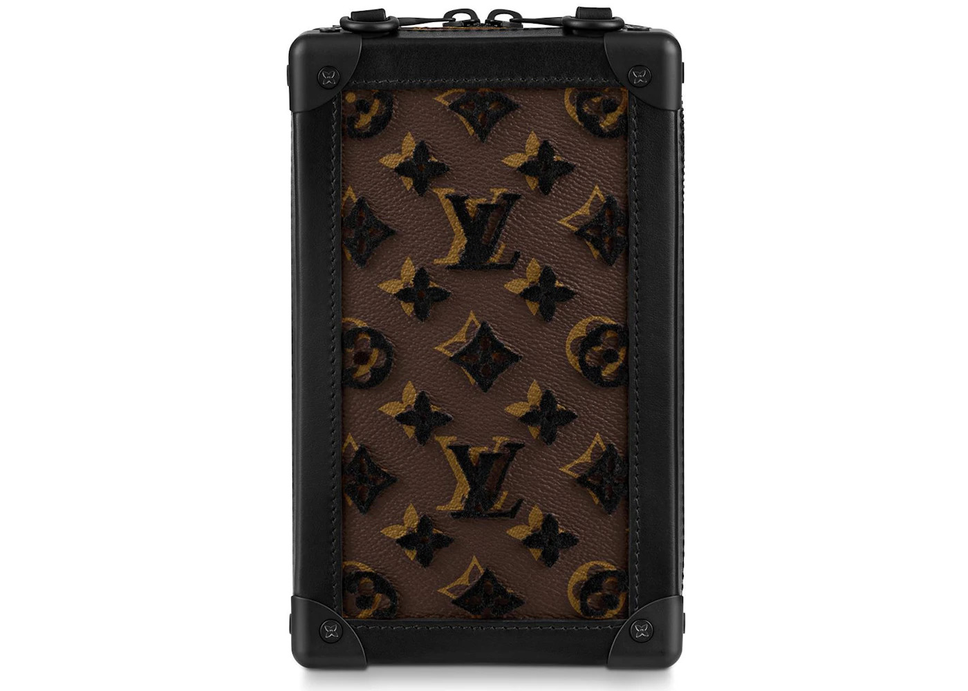 Louis Vuitton Vertical Soft Trunk Monogram Tuffetage Black - 2
