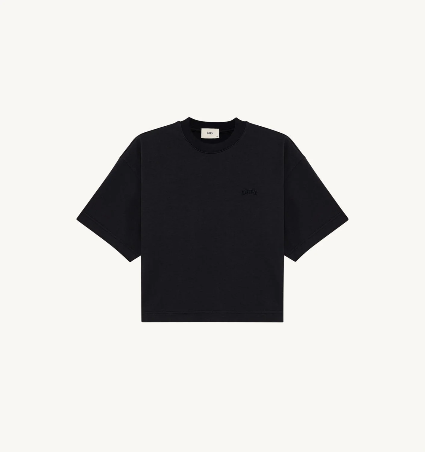 BOXY T-SHIRT WITH TONAL LOGO FOR WOMAN - 1