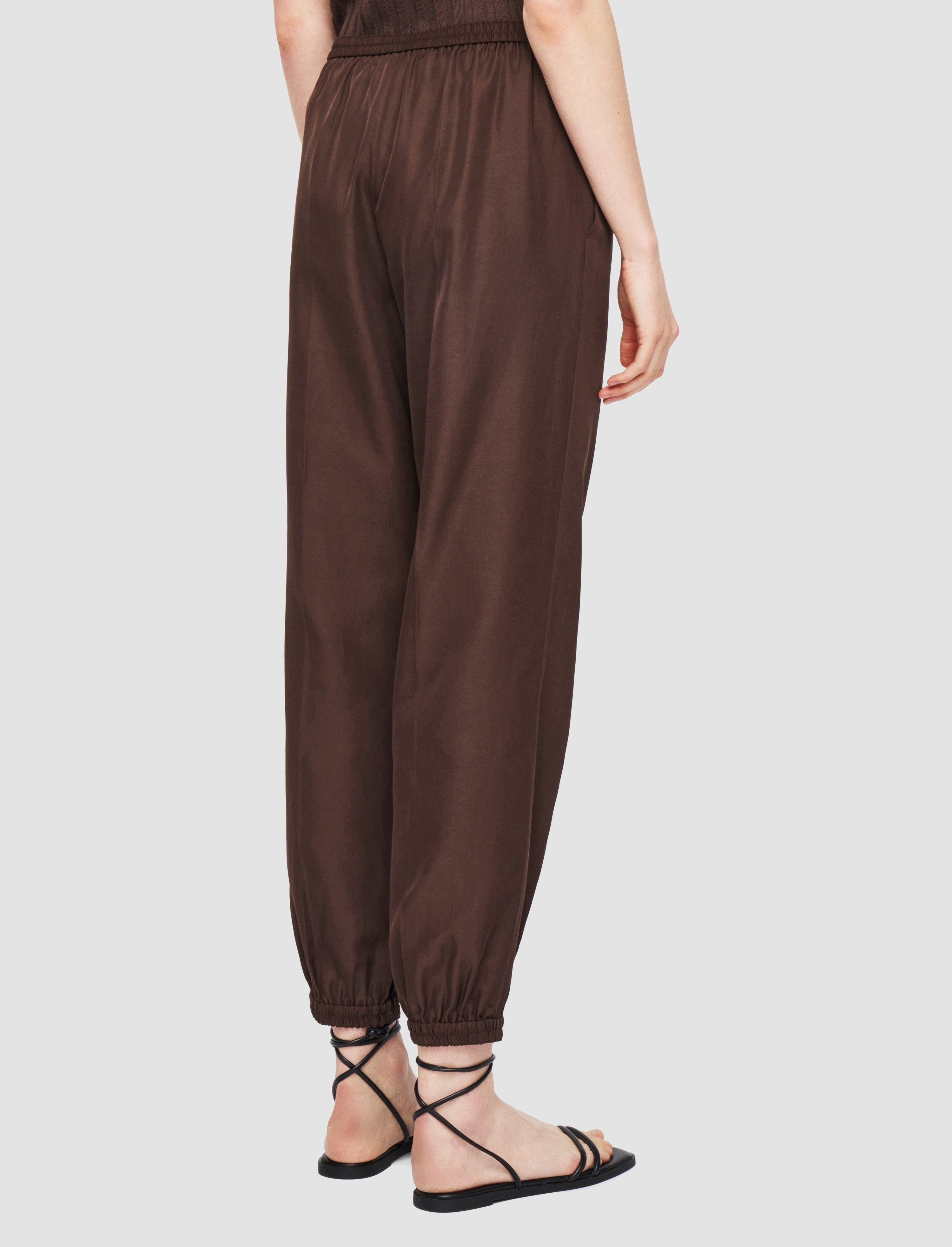 Taio Soft Cotton Silk Trousers - 3