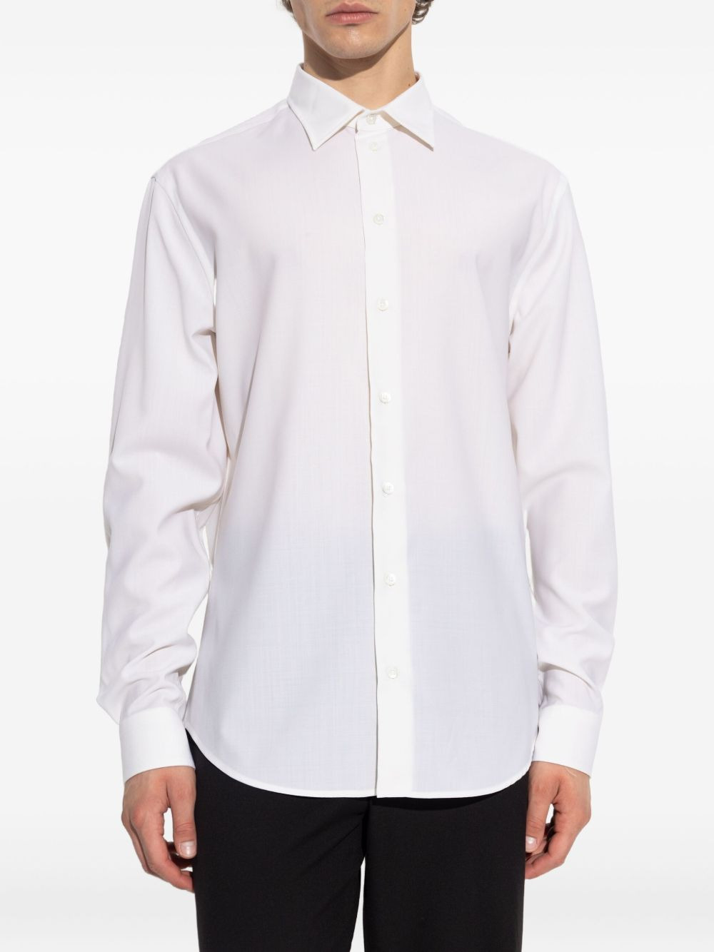 long-sleeve button-up shirt - 3