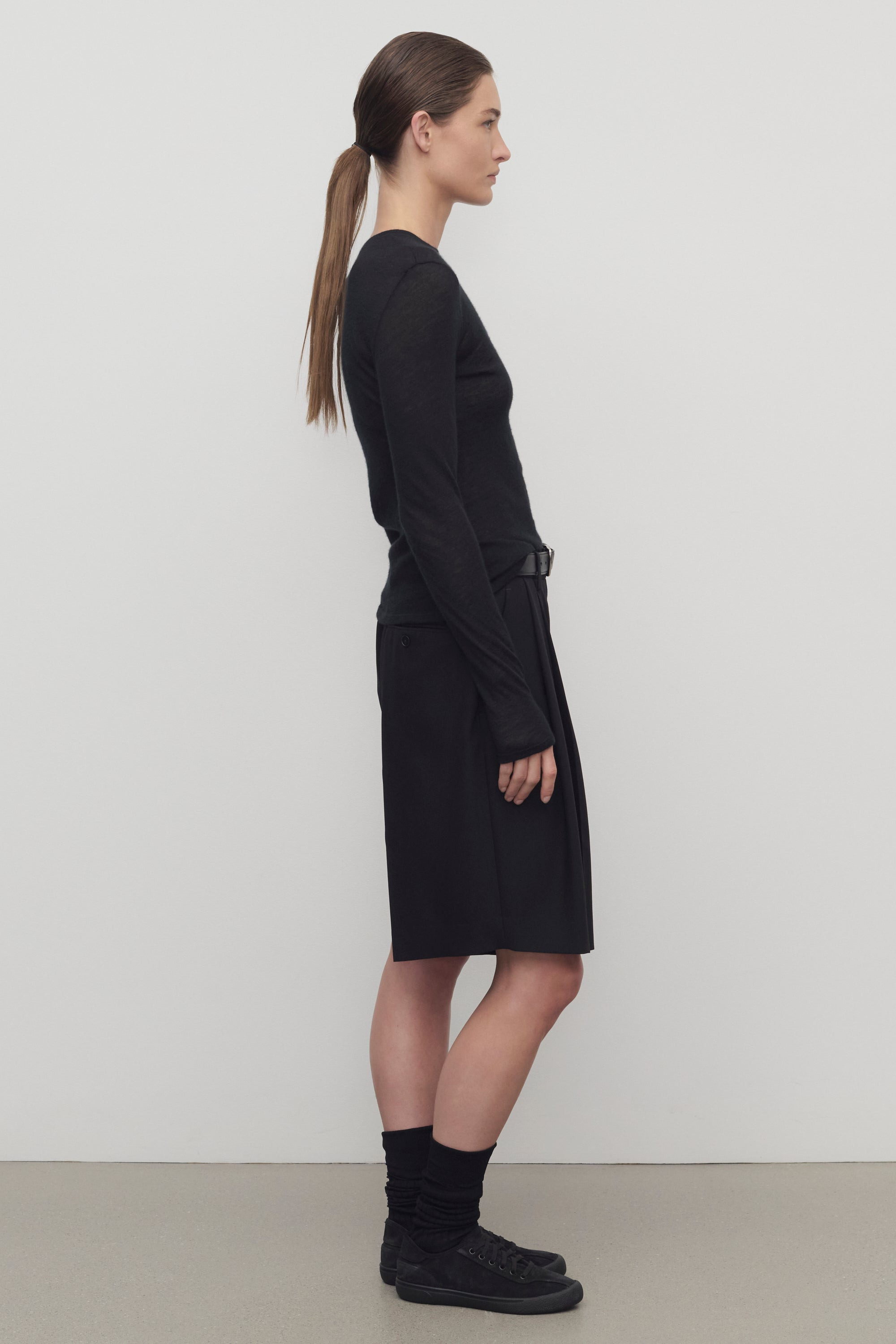 Vesperis Short in Virgin Wool - 4