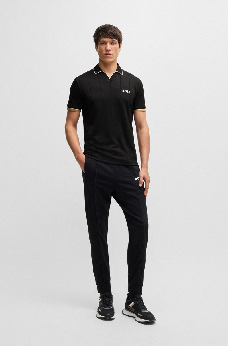 BOSS BOSS X MATTEO BERRETTINI ACTIVE POLO SHIRT WITH FOUR-WAY STRETCH outlook