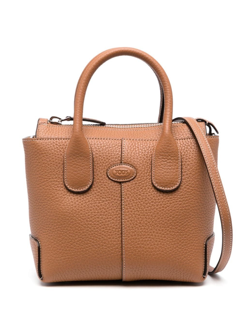 Di leather tote bag - 1