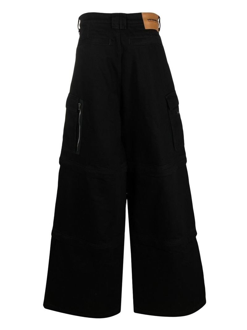 VETEMENTS wide-leg jeans outlook