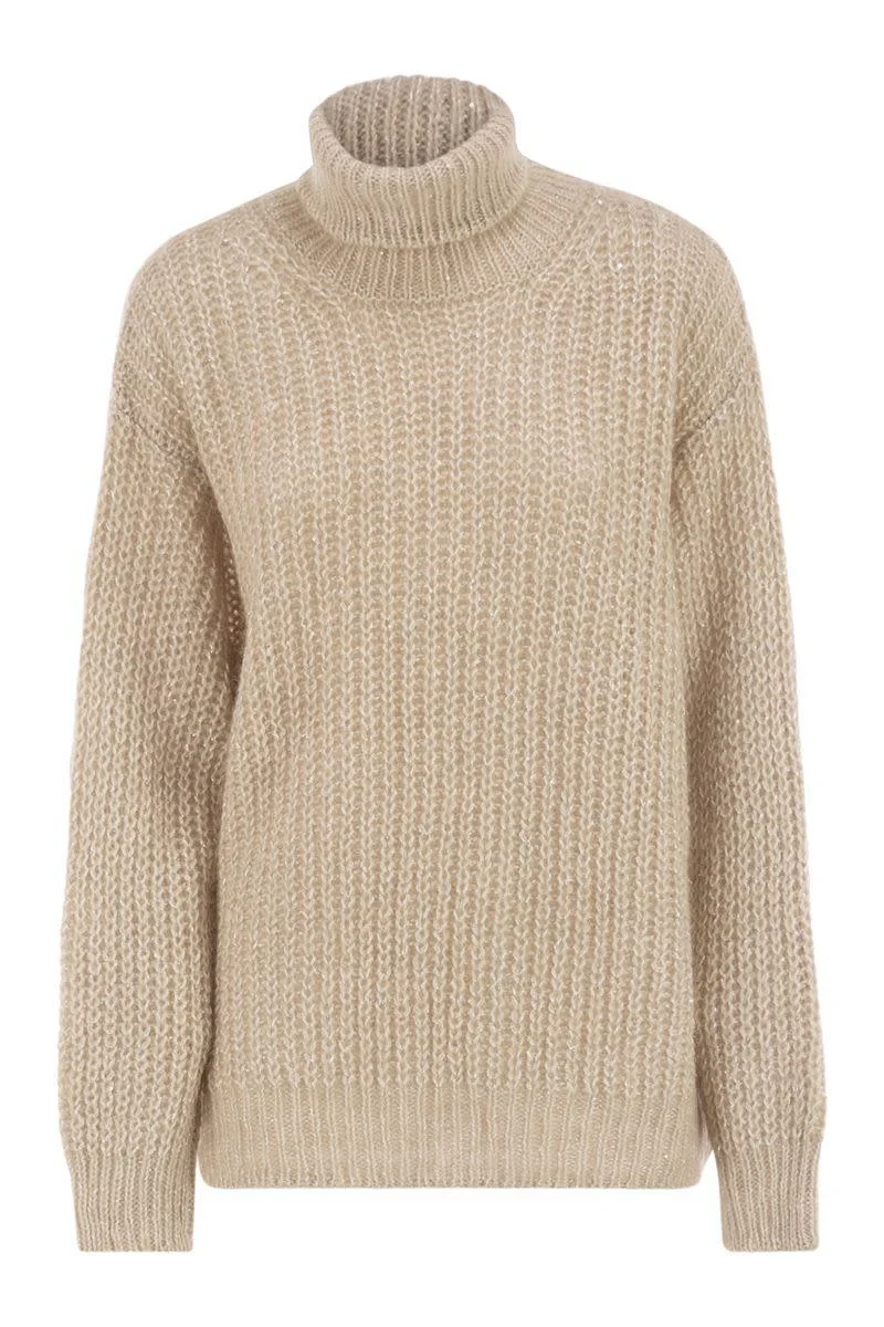 Herno Wool And Alpaca Turtleneck Jumper - 1
