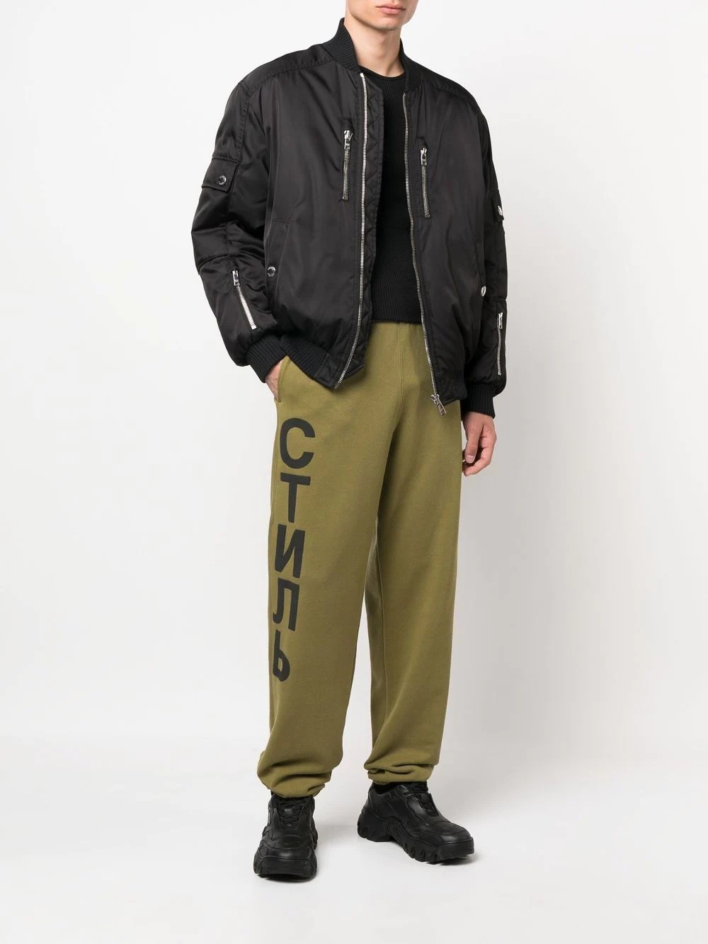 logo-print track pants - 2