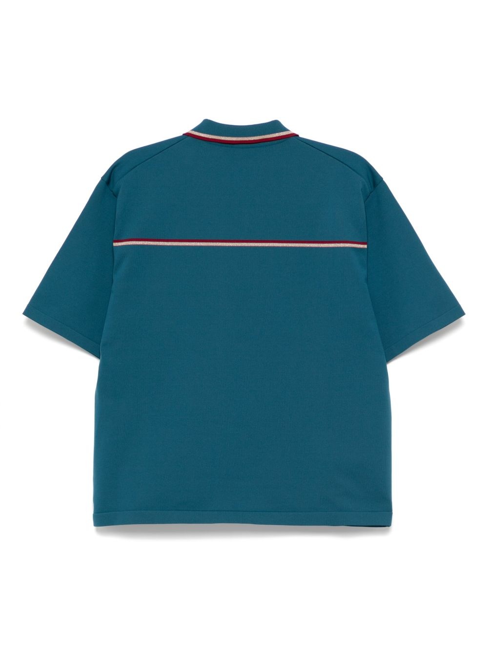 striped polo shirt - 2