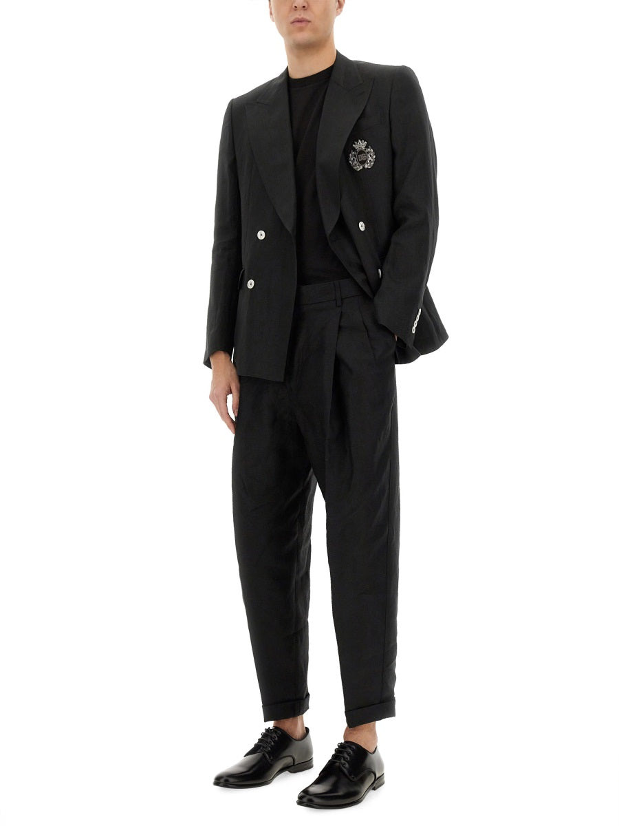 Dolce & Gabbana Men Canvas Pants - 2