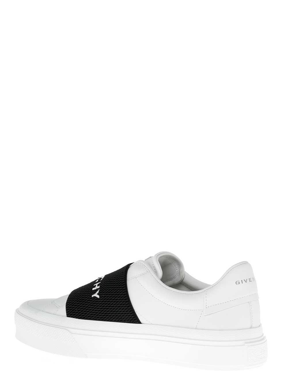 Givenchy Women 'City Court' White Low Top Sneakers With Logo In Leather Woman - 3