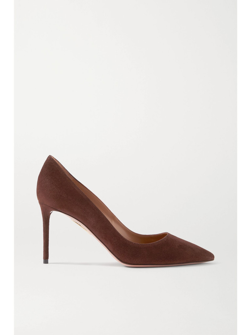 Purist 85 suede pumps Brown 1