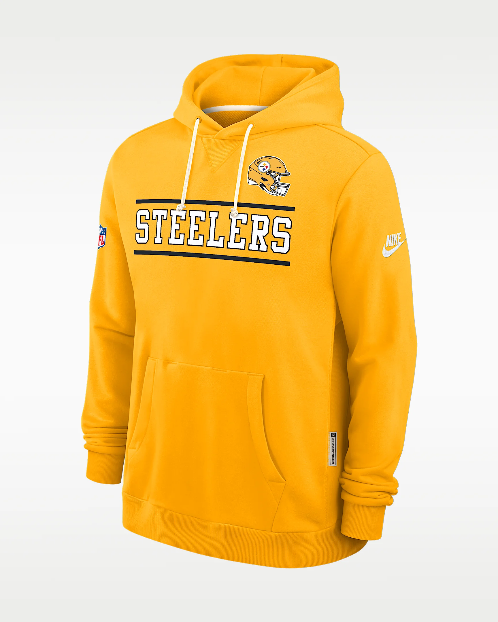 Pittsburgh Steelers Alt Standard Issue Men's Nike Dri-FIT NFL Pullover Hoodie - 1
