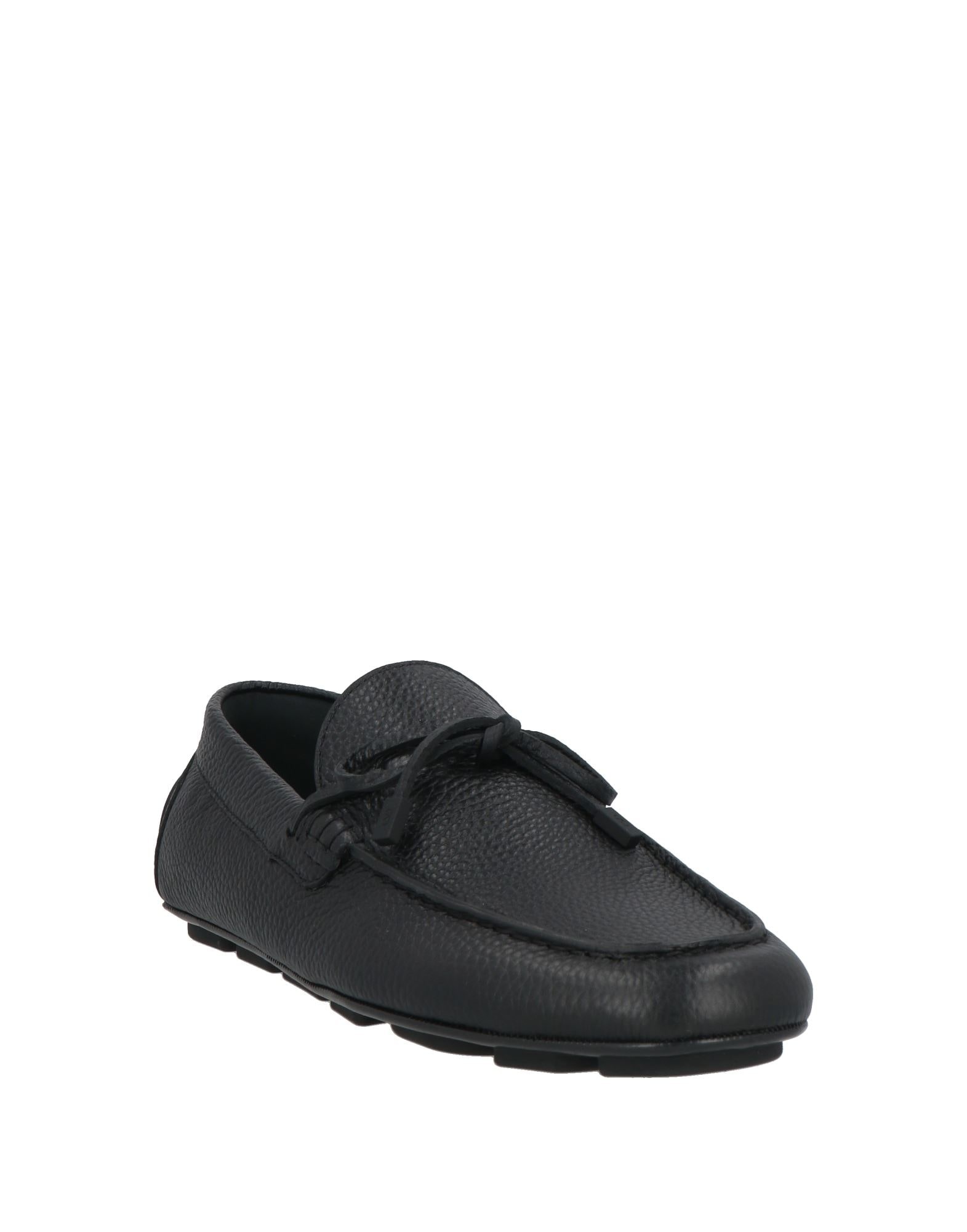 Black Men's Loafers - 2