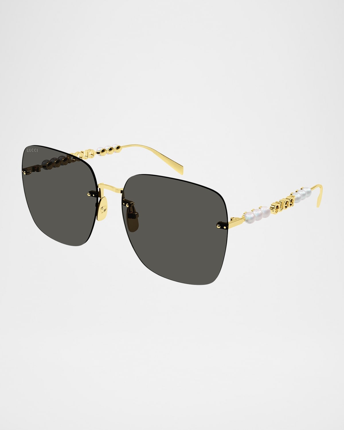 Metal Rectangle Sunglasses - 3