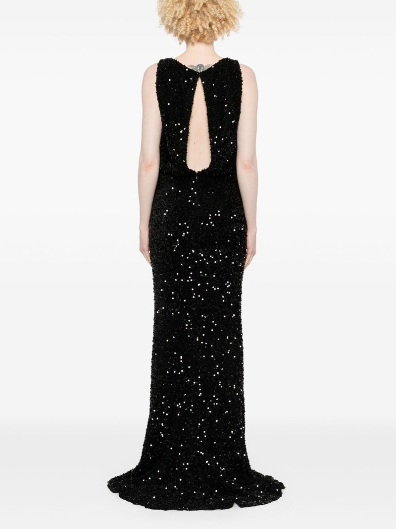 sequinned maxi dress 4