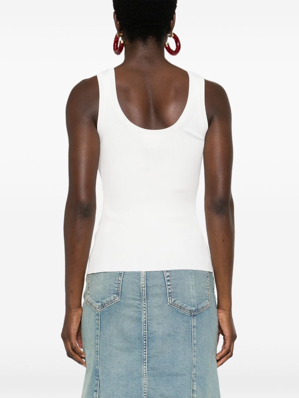 Halliday ribbed tank top - 4