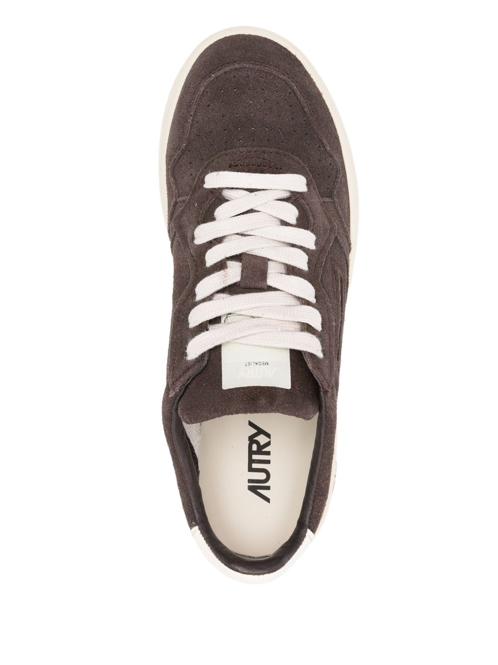 suede leather trainers - 4