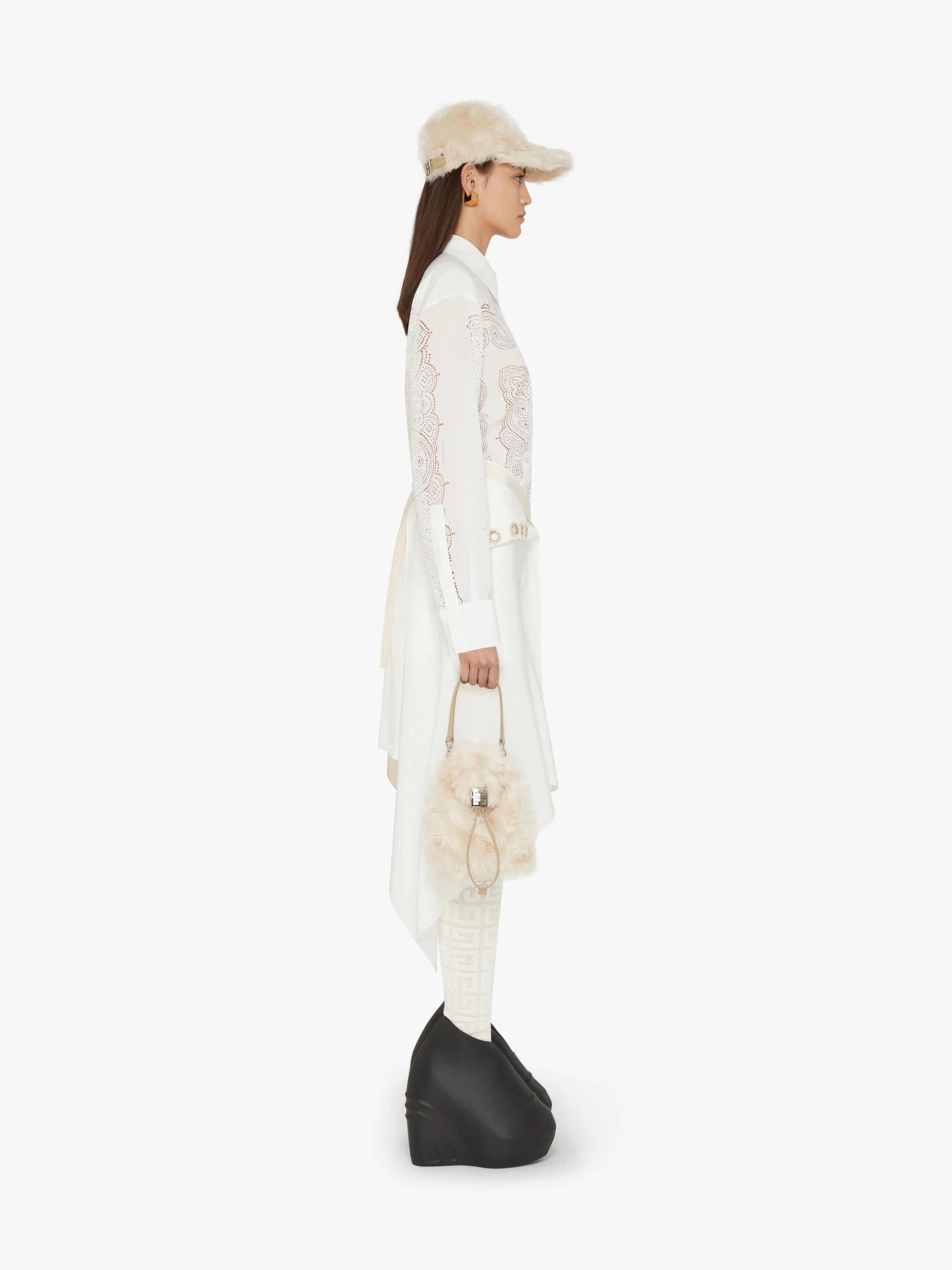 SHIRT WITH PERFORATED BANDANA PRINT - 3