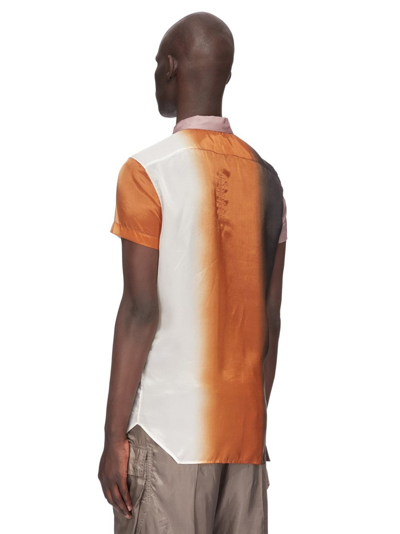 Golf gradient satin shirt 3