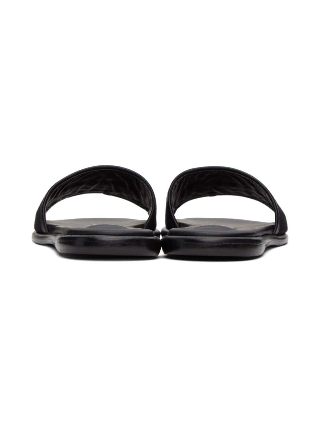 Black & Navy Vikee Sandals - 2