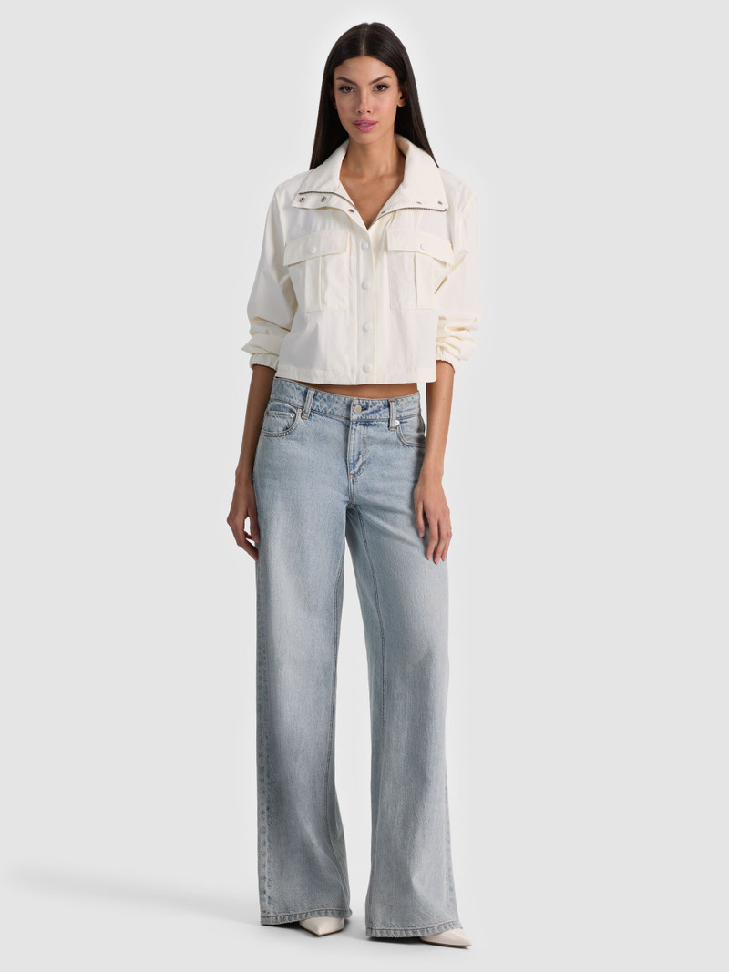 JAMES FUNNEL NECK CROPPED PARKA 3