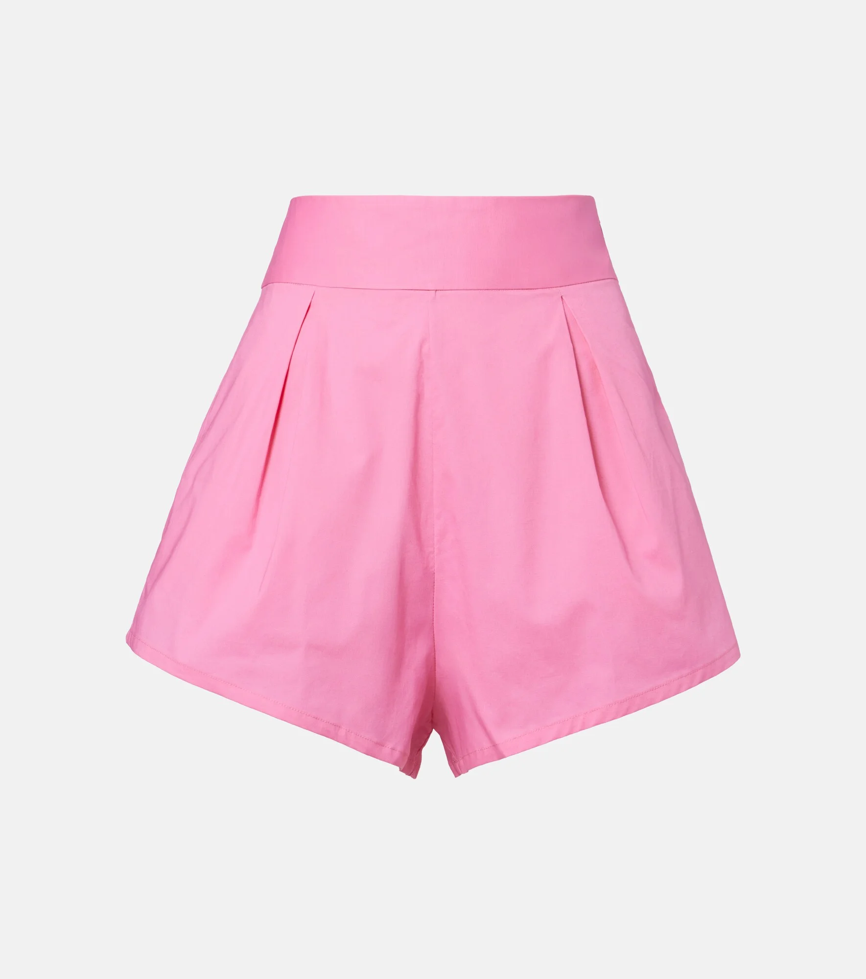 Cotton wide-leg shorts - 1